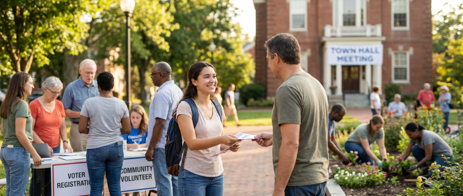 From Town Hall to Text Thread: How America's Civic Traditions Can Guide Modern Engagement